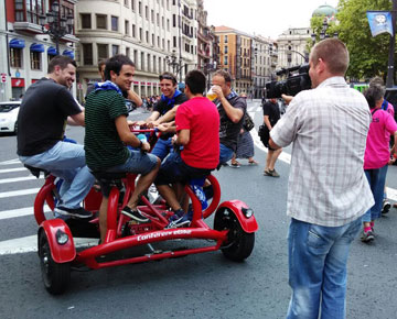 Party Bike Aste Nagusia 2014 ETB