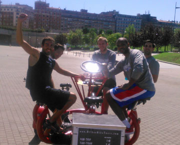 Party Bike Fiba 2014 Staff Republica Dominicana