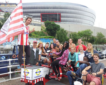 Party Bike Tour Aliron Grupo Universitarios USA