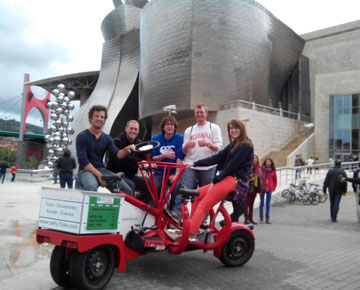Party Bike Tour Grupo Turistas americanos